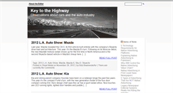 Desktop Screenshot of keytothehighway.net